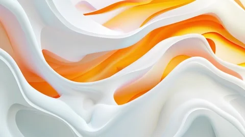 Orange Creamy Backdrop Stock Footage 267081086