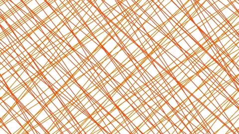 Orange crossed line abstract background, motion Stock Footage 274395975