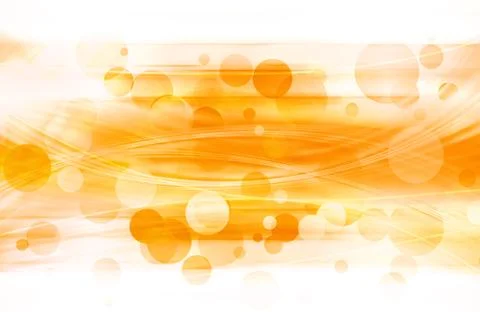 Orange Curved Abstract Background Stock Illustration