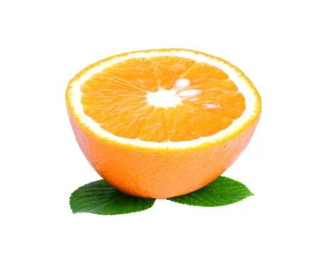 Orange cut Stock Photos