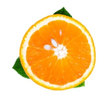 Orange cut Stock Photos