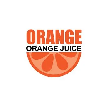 Orange design over white background vector illustration Stock Illustration