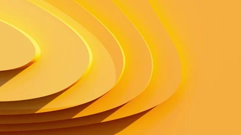 Orange design for poster, identity, brochure, presentation template. Yellow line Video stock 201861759
