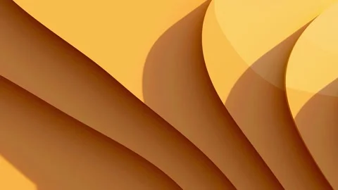 Orange design for poster, identity, brochure, presentation template. Yellow line Video stock 201863272