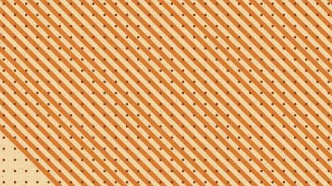 Orange diagonal dotted stripe pattern fabric texture Stock Illustration