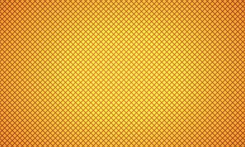Orange diagonal square grid background Stock Illustration