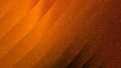 Orange diagonal stripes blink dot business background corporate motion loop Stock Footage 333691862