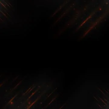 Orange digital light line on dark background Stock-Illustration