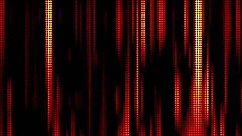 Orange Digital Wall Animation Motion Graphics Background Video stock 172411181