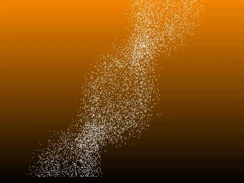 Orange DNA double helix Stock Footage 76902974