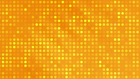 Orange Dot Matrix Pattern Background Loop. Stock Footage 286426378