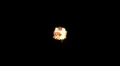 Orange dot sparkle sprite static center screen w alpha channel HD Footage