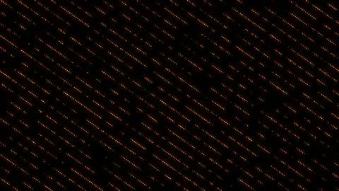 Orange Dotted Lines Stock Illustration