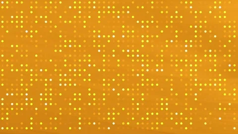Orange Dotted Pattern Background Loop. Stock Footage 286429977
