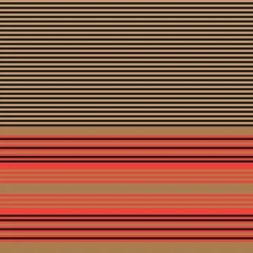 Orange Double Striped seamless pattern design Stock Illustration