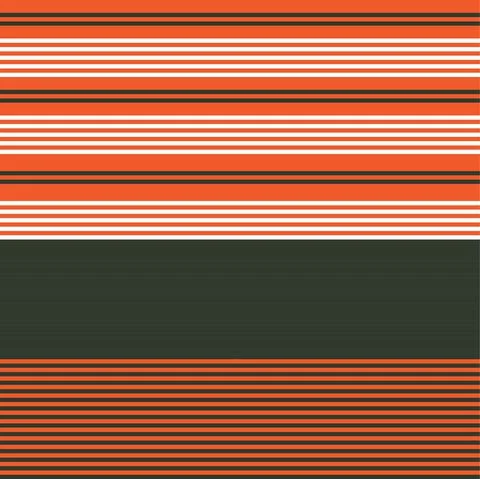 Orange Double Striped seamless pattern design Stock Illustration