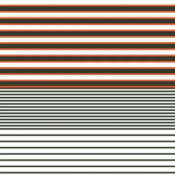 Orange Double Striped seamless pattern design Illustrazione stock