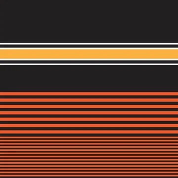 Orange Double Striped seamless pattern design Stock Illustration