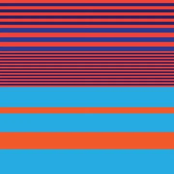 Orange Double Striped seamless pattern design Stock Illustration