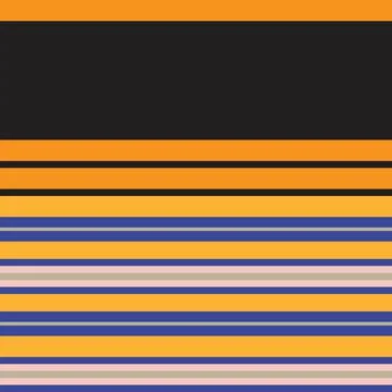 Orange Double Striped seamless pattern design Illustrazione stock