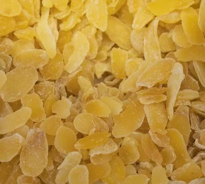 Orange dried fruit Stock Photos