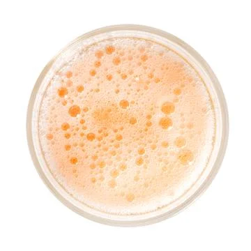 Orange drink with bubbles Stock-Fotos