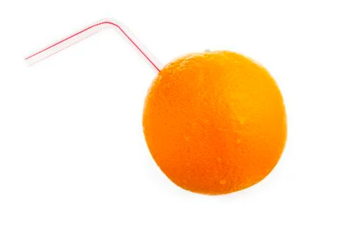 Orange drink Stock Photos