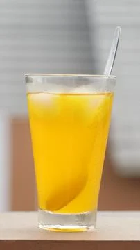 Orange drink Stock Photos