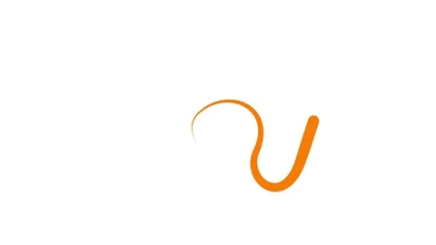 Orange drope liquid 2 white Stock Footage 332869627
