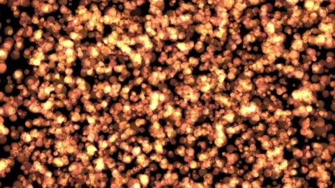 Orange dust particles Stock Footage 146578349