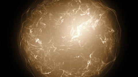 Orange electronic effects Stockbeeldmateriaal 65823048