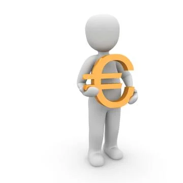 Orange euro Stock Illustration