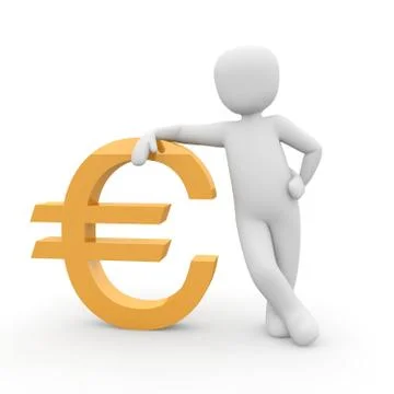Orange euro Stock Illustration