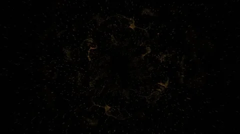 Orange Explosion Stock Footage 62787643