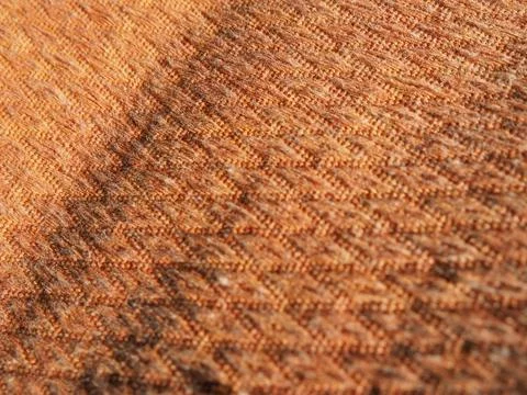 Orange fabric background Stock Photos