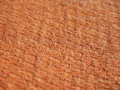 Orange fabric background Fotos Stock