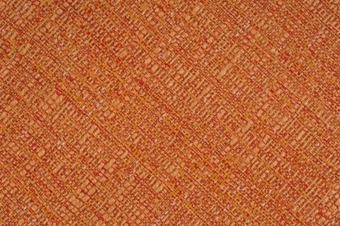 Orange fabric texture background Foto stock
