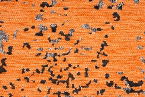 Orange fabric texture background Stock Photos