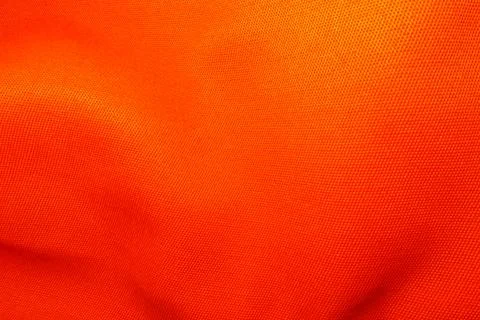 Orange fabric texture background for text or image Stock Photos