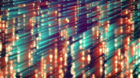 Orange fall lights M360M Stock Footage 373992