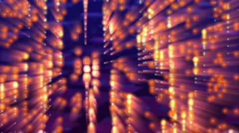 Orange fall lights M362 Stock Footage 372738