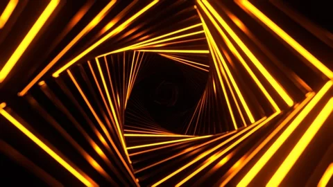 Orange Fantastic Hypnotic Strobe Spiral Vortex Background VJ Loop in 4K Stock Footage 334719448