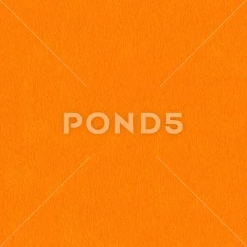 Orange felt texture for design. Seamless square background, tile