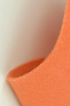 Orange felt texture Stock Photos