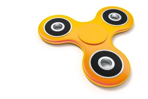 Orange fidget spinner 3d rendering of an orange fidget spinner Copyright: ... Stock Photos