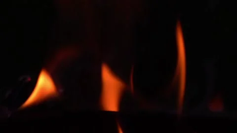 Orange fire flmes Видео 136422760