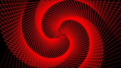 Orange fire kaleidoscope sequence patterns.Abstract multicolored motion graphics Stock Footage 121332204