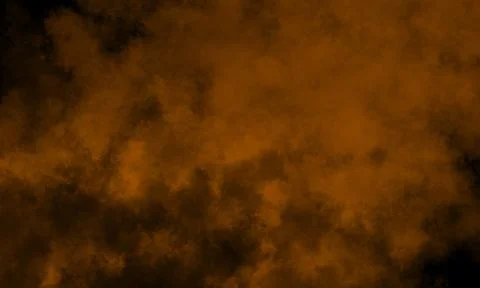 Orange Fire Vapor Texture Background With Dark Atmospheric Overlay Stock Photos