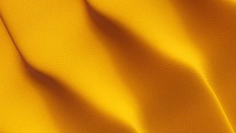 Orange flag waving on wind. Stock-Illustration