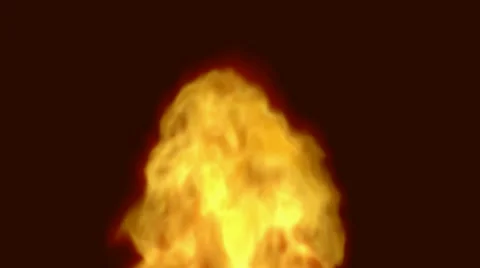 Orange flame explosion fast 库存影片 60768664